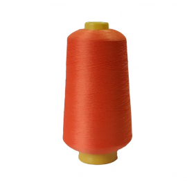 Текстурированная нитка 150D/1 № 145 оранжевый в Каневе